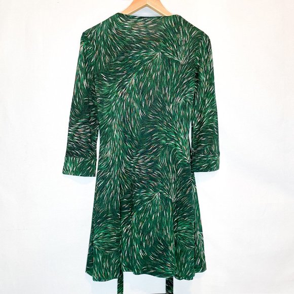 DVF 100% Silk Julian Mini Dress - Picture 8 of 8